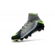 Crampon Foot Nouveaux Nike Air Max Hypervenom Phantom III DF FG ACC - Noir Gris Vert