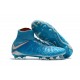 Crampon Foot Nouveaux Nike Hypervenom Phantom III DF FG ACC - Bleu Blanc