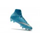 Crampon Foot Nouveaux Nike Hypervenom Phantom III DF FG ACC - Bleu Blanc