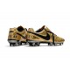 Nouvelle chaussure de foot Nike Tiempo Totti X Roma Or Noir