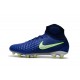 Nike Magista Obra 2 FG Nouveaux 2017 Crampons Foot Bleu Vert