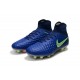 Nike Magista Obra 2 FG Nouveaux 2017 Crampons Foot Bleu Vert