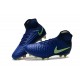 Nike Magista Obra 2 FG Nouveaux 2017 Crampons Foot Bleu Vert