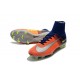 Crampons de Foot Nouveau 2017 Nike Mercurial Superfly 5 FG ACC Orange Vert Argent