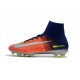 Crampons de Foot Nouveau 2017 Nike Mercurial Superfly 5 FG ACC Orange Vert Argent