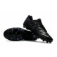 Nouvelle chaussure de foot Nike Tiempo Legend 7 FG Tout Noir