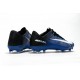 Nike Mercurial Vapor XI FG ACC Crampon Homme Bleu Blanc Noir