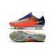 Nike Mercurial Vapor XI FG ACC Crampon Homme Bleu Royal Chrome Carmin