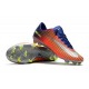 Nike Mercurial Vapor XI FG ACC Crampon Homme Bleu Royal Chrome Carmin