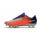 Nike Mercurial Vapor XI FG ACC Crampon Homme Bleu Royal Chrome Carmin