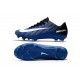 Nike Mercurial Vapor XI FG ACC Crampon Homme Bleu Blanc Noir