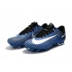 Nike Mercurial Vapor XI FG ACC Crampon Homme Bleu Blanc Noir