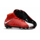 Nike Chaussures De Football Hypervenom Phantom 3 Dynamic Fit Fg Rouge Blanche