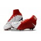 Nike Chaussures De Football Hypervenom Phantom 3 Dynamic Fit Fg Rouge Blanche