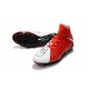 Nike Chaussures De Football Hypervenom Phantom 3 Dynamic Fit Fg Rouge Blanche