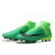 Crampons de Foot Nouveau 2017 Nike Mercurial Superfly 5 FG ACC Noir Vert