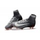 Crampons de Foot Nouveau 2017 Nike Mercurial Superfly 5 FG ACC Noir Gris Blanc