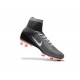 Crampons de Foot Nouveau 2017 Nike Mercurial Superfly 5 FG ACC Noir Gris Blanc