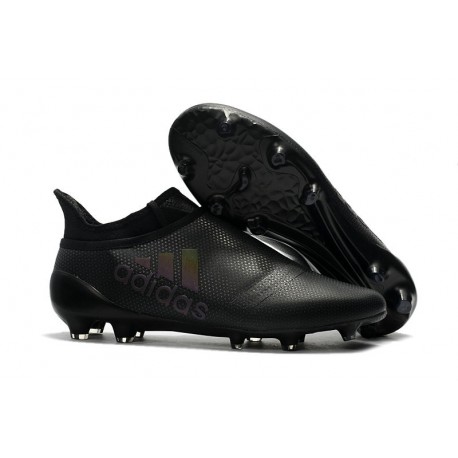 Nouvelle Crampons de Football adidas X 17+ Purespeed FG Noir