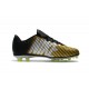 Nike Mercurial Vapor XI FG ACC Crampon Homme Or Noir Blanc