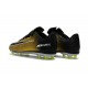 Nike Mercurial Vapor XI FG ACC Crampon Homme Or Noir Blanc