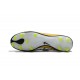 Nike Mercurial Vapor XI FG ACC Crampon Homme Or Noir Blanc