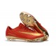 Nike Mercurial Vapor XI FG ACC Crampon Homme CR7 Or Rouge