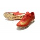 Nike Mercurial Vapor XI FG ACC Crampon Homme CR7 Or Rouge