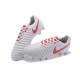 Nouvelle chaussure de foot Nike Tiempo Legend 7 FG Blanc Rouge