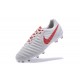 Nouvelle chaussure de foot Nike Tiempo Legend 7 FG Blanc Rouge