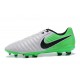 Nouvelle chaussure de foot Nike Tiempo Legend 7 FG Blanc Vert Noir