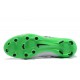 Nouvelle chaussure de foot Nike Tiempo Legend 7 FG Blanc Vert Noir