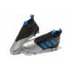 Adidas Ace17+ Purecontrol FG Chaussure de Football Uomo Noir Argenté Bleu