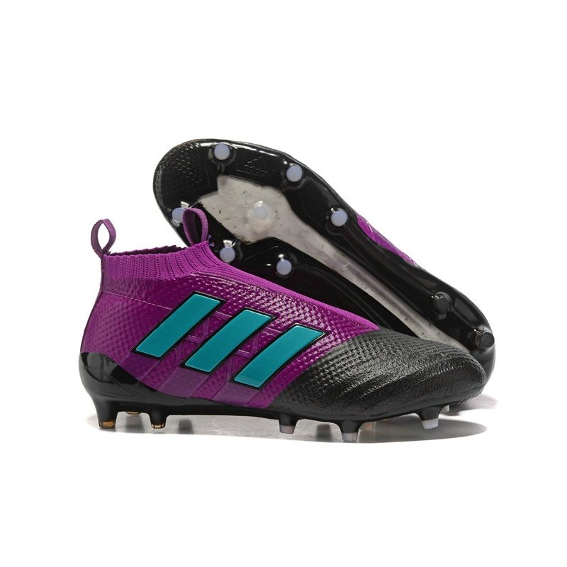 crampon adidas bleu et rose