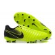 Nouvelle chaussure de foot Nike Tiempo Legend 7 FG Volt Noir