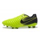 Nouvelle chaussure de foot Nike Tiempo Legend 7 FG Volt Noir