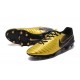 Nouvelle chaussure de foot Nike Tiempo Legend 7 FG Or Noir