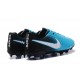 Nouvelle chaussure de foot Nike Tiempo Legend 7 FG Bleu Blanc Noir