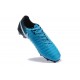 Nouvelle chaussure de foot Nike Tiempo Legend 7 FG Bleu Blanc Noir