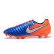 Nouvelle chaussure de foot Nike Tiempo Legend 7 FG Bleu Orange