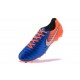 Nouvelle chaussure de foot Nike Tiempo Legend 7 FG Bleu Orange