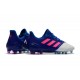 Nouveau Crampons de Football Adidas Ace 17.1 FG Bleu Rose Blanc