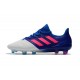 Nouveau Crampons de Football Adidas Ace 17.1 FG Bleu Rose Blanc