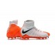 Crampon Foot Nouveaux Nike Hypervenom Phantom III DF FG ACC - Blanc Orange Noir