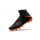 Crampon Foot Nouveaux Nike Hypervenom Phantom III DF FG ACC - Orange Noir