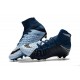 Crampon Foot Nouveaux Nike Hypervenom Phantom III DF FG ACC - Noir Bleu