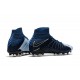 Crampon Foot Nouveaux Nike Hypervenom Phantom III DF FG ACC - Noir Bleu