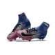 Crampons de Foot Nouveau 2017 Nike Mercurial Superfly 5 FG ACC Bleu Rose Noir