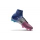 Crampons de Foot Nouveau 2017 Nike Mercurial Superfly 5 FG ACC Bleu Rose Noir