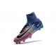 Crampons de Foot Nouveau 2017 Nike Mercurial Superfly 5 FG ACC Bleu Rose Noir